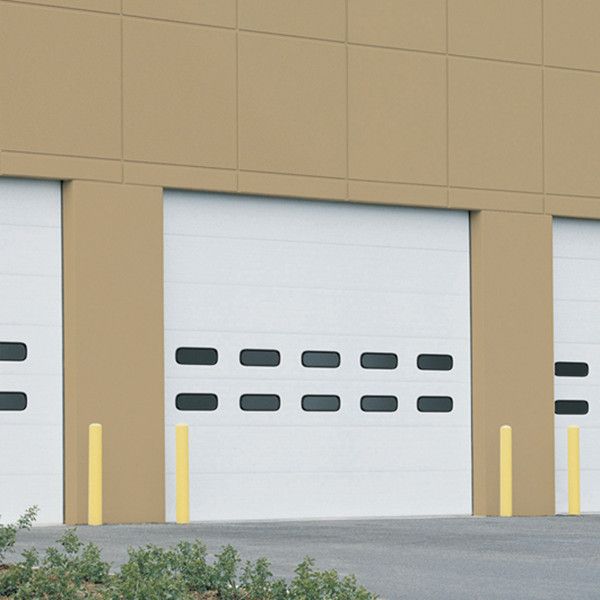 Sectional garage door, overhead sliding door, industrial sectional door