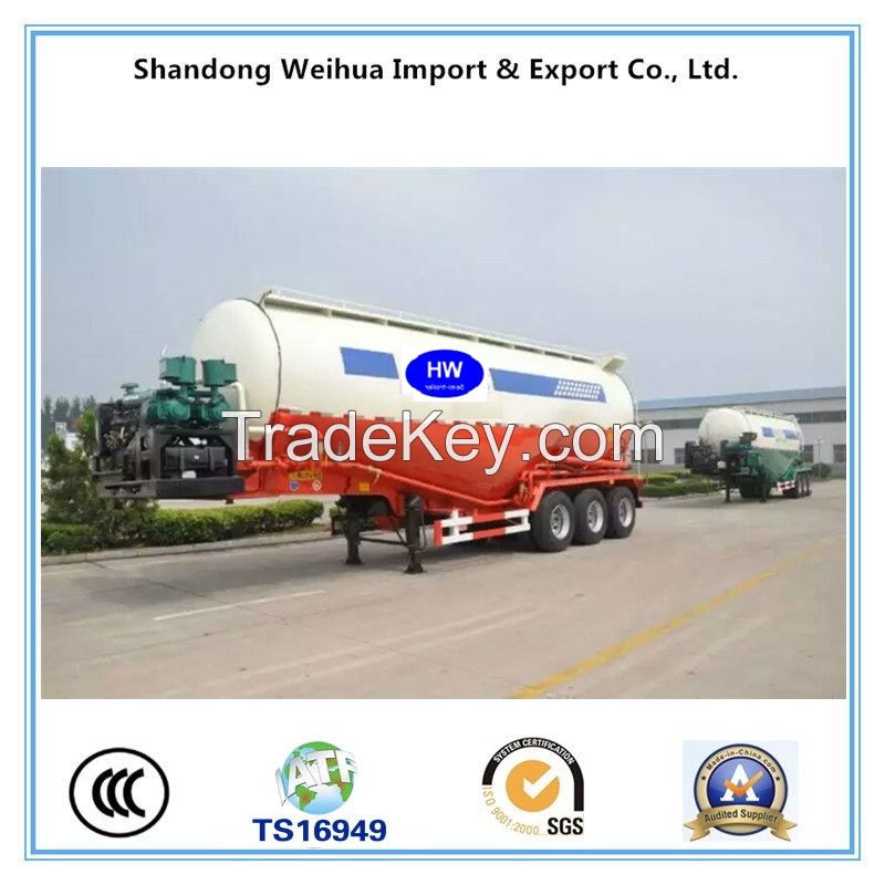 Bulk cement tanker trailer 