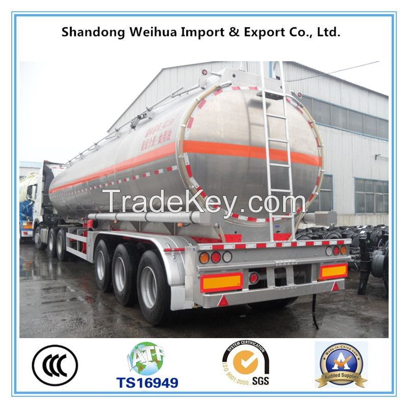 Oil / Fuel Tanker Truck Semi Trailer