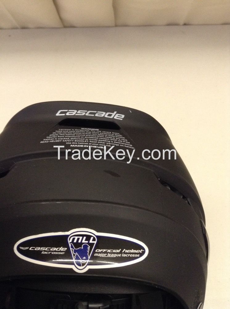 Cascade Lacrosse Helmet Black