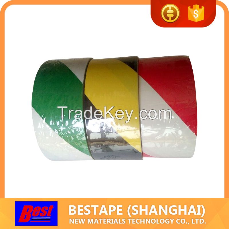 PVC Marking Tapes, Red&White, Yellow&Black, White &Green