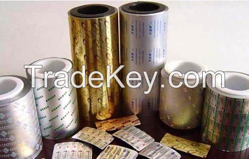 blister aluminum foil for drug packing