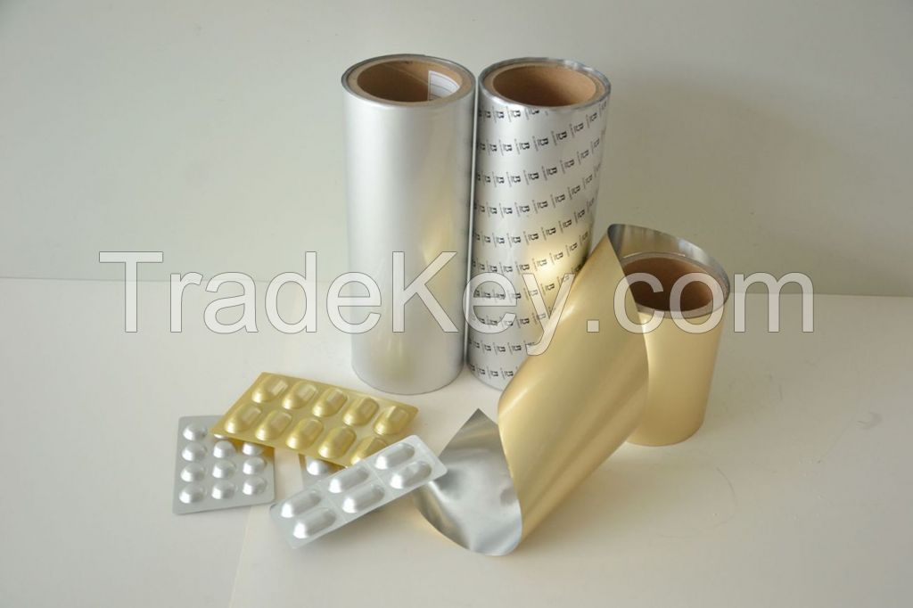 pharmaceutical aluminium cold forming alu-alu blister foil