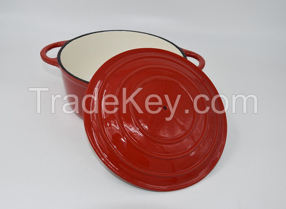 enameled cast iron cookware/cast iron casserole