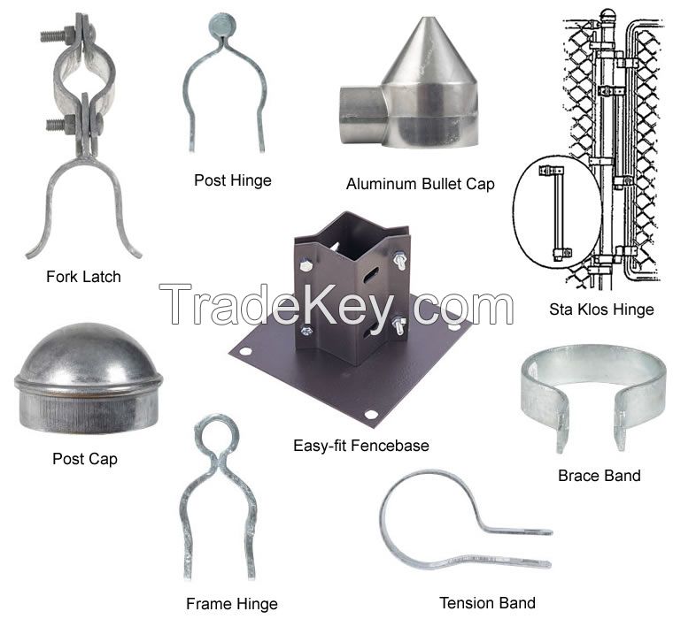 chain link fence fittings