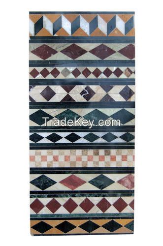 Inlay table tops