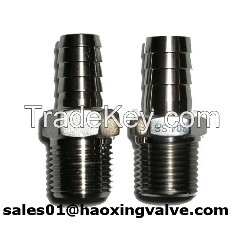 1/2&quot; Threaded Hose Barb Full Bore High Flow