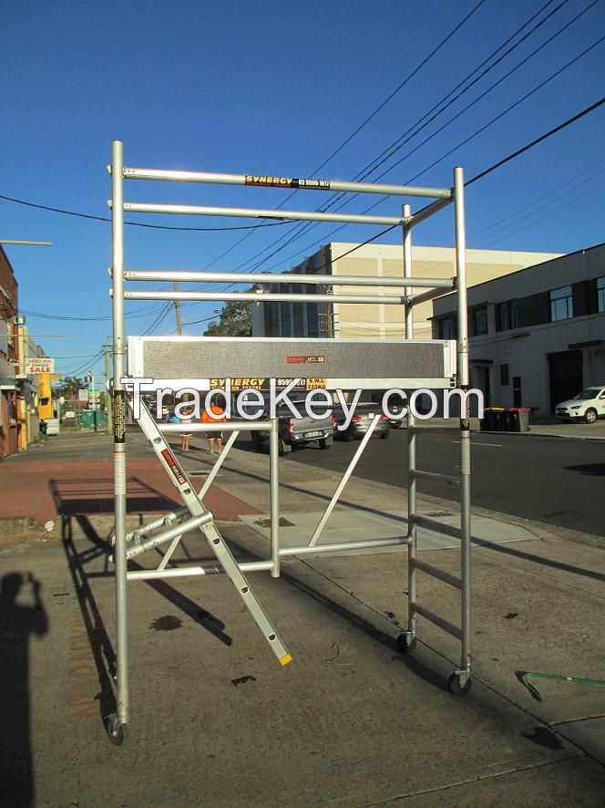 H Type Single Width Aluminum Tower Scaffolding