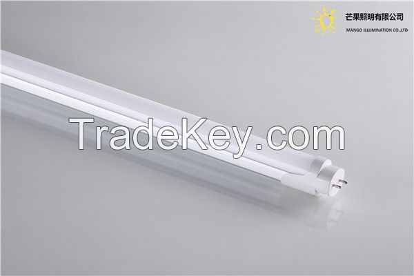 SMD2835 CE ROHS Aprroved 28w 1800mm 6ft led tube t8 100lm/w ra80