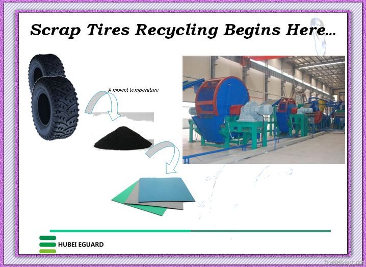 Waste Tire Recycling Machinery