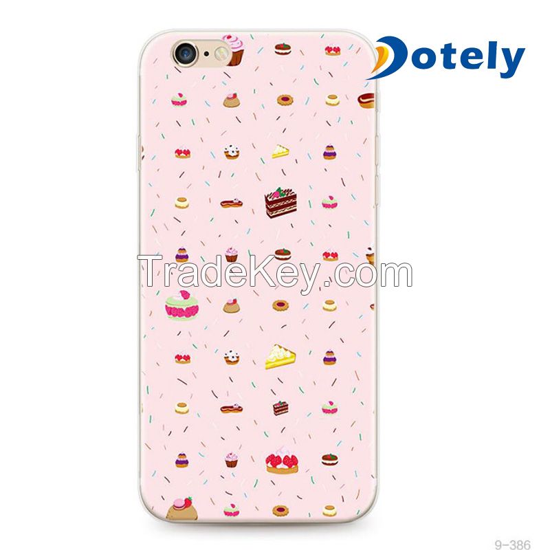 Color Printing Soft TPU Cell Phone Case for iPhone