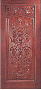 solid wood door