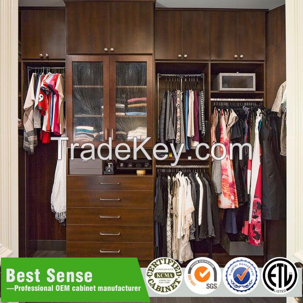 2016 custom made closet hotel furniture high gloss lacquer glass bed