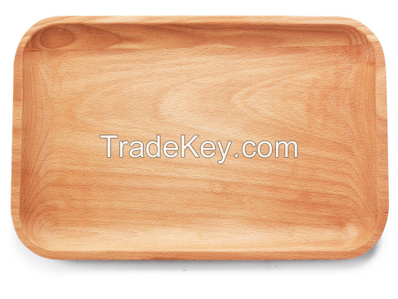 Square Wooden Tray