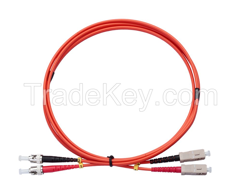 Steel Armored OS2 9/125 Single Mode Fiber Optic Patch Cable