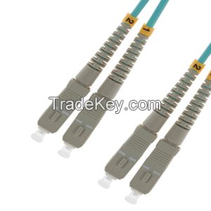 10G Laser-Optimized (OM3 & OM4) Multimode Fiber Optic Patch Cables