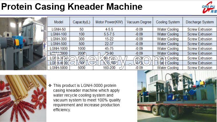 Protein Casing Kneader Machine