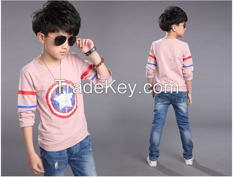 BOYS' long-sleeve t-shirt