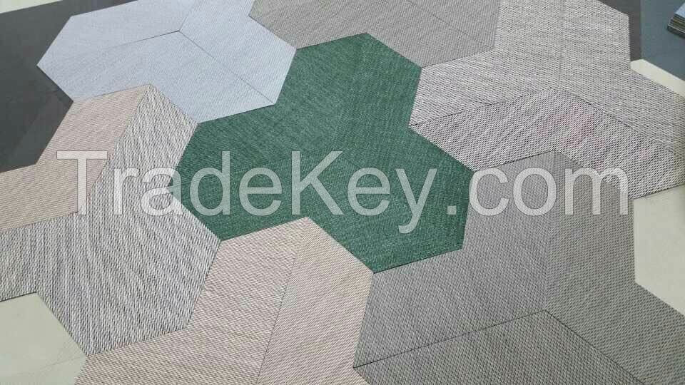 PVC woven parquet