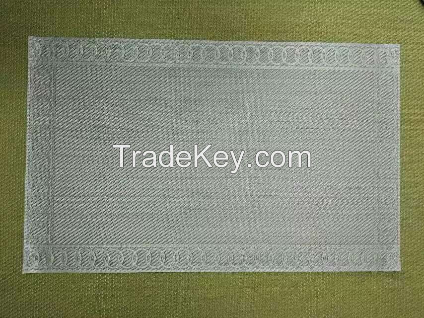 PVC woven floor mat