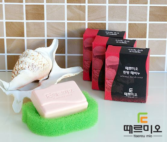 Ttaereu mio Herbal Scrub Soap 