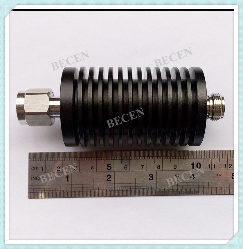 50W N Attenuator manufacturing N type male to female 50ohm 3GHz 1-40db