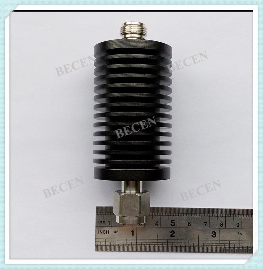 50W N Attenuator manufacturing N type male to female 50ohm 3GHz 1-40db