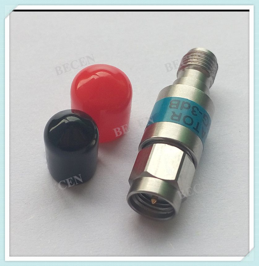 2W SMA attenuator DC-6GHz 50ohm 1.3.5.6.10.15.20.30db can be choosed