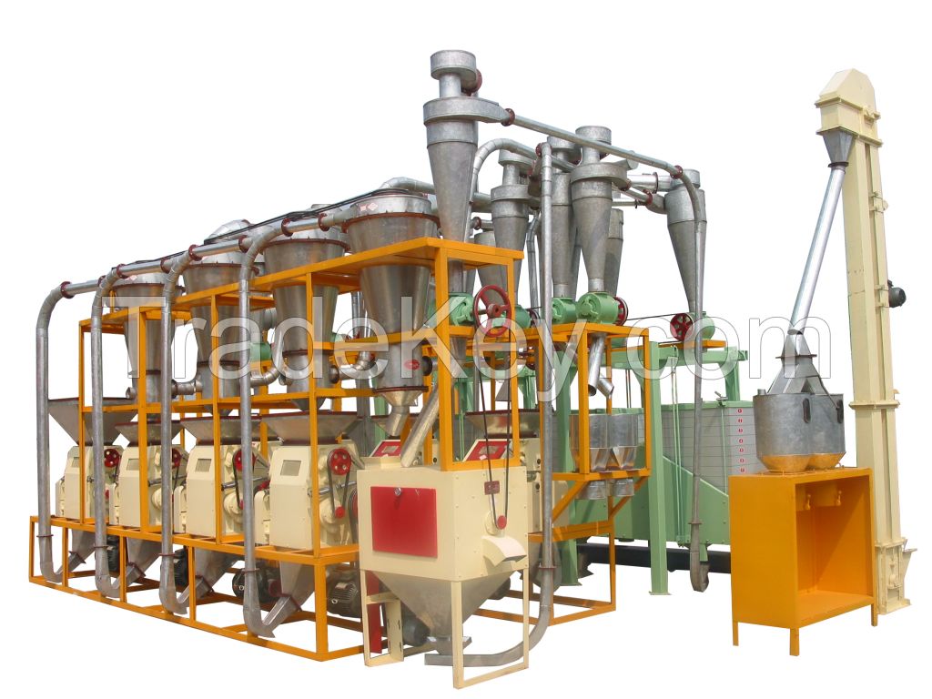 30mt per day wheat flour milling machine