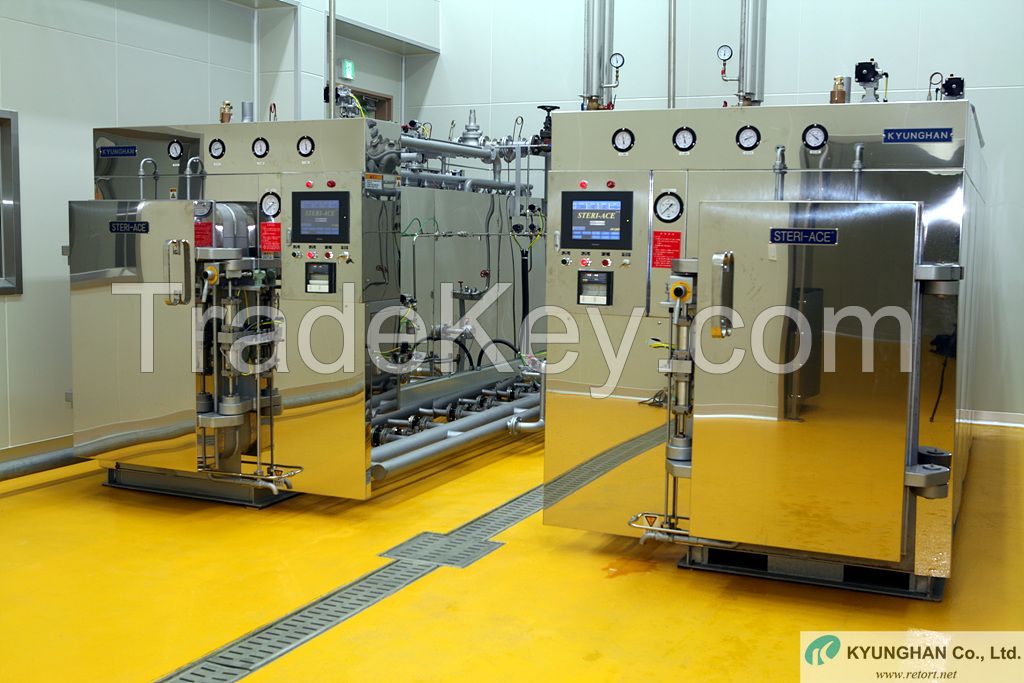 STERI-ACE_AIR STEAM SYSTEM HIGH TEMPERATURE AND HIGH PRESSURE STERILIZER/PASTEURIZER 