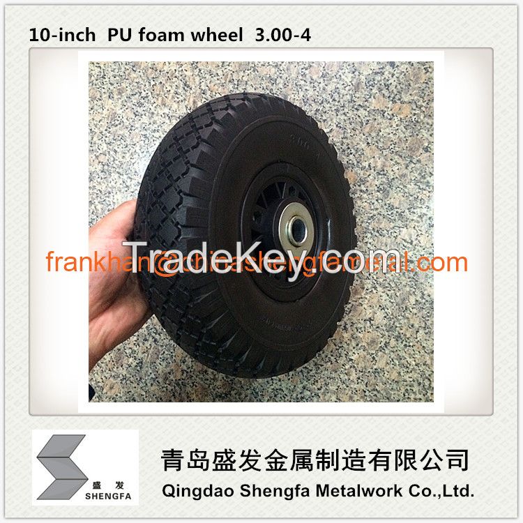 Flat free wheel 3.00-4