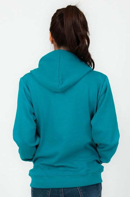 Hooded sweatshirt with various colors