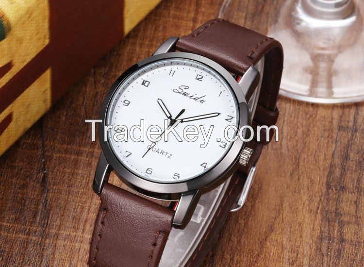 2016 hot selling high-end SWIDU brand mens Japan movt quartz watch SWI-096 