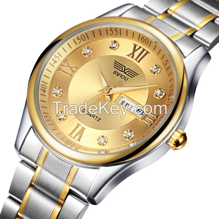 2016 best seller high quality diamond watches with 3 ATM waterproof 