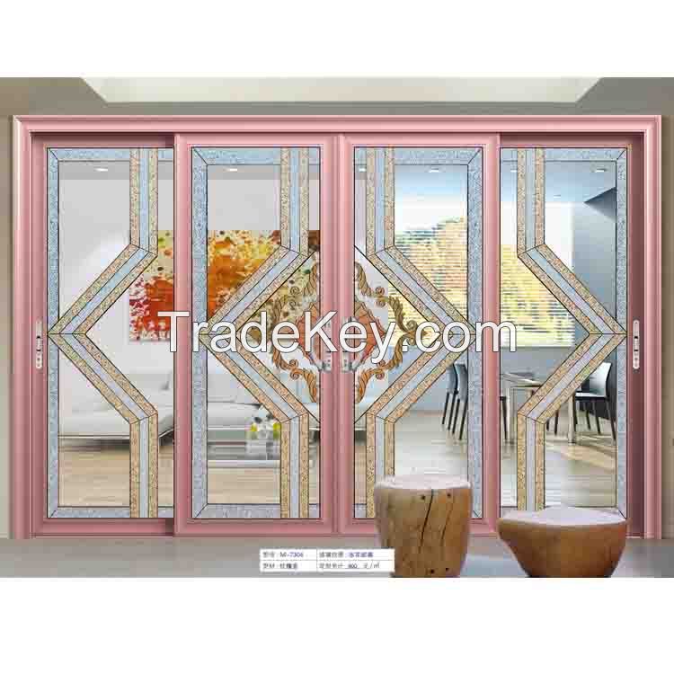 double wrought aluminium sliding french patio doors