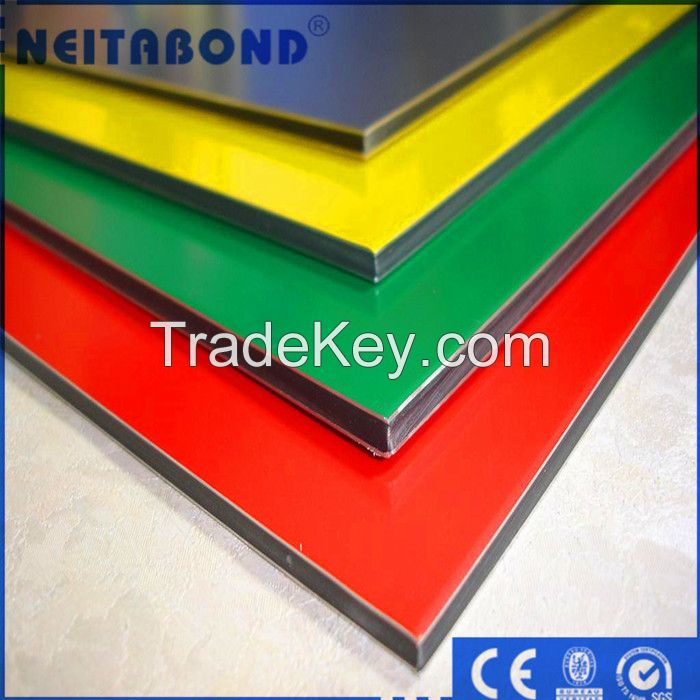 PE Coating ACP used for building cladding materila