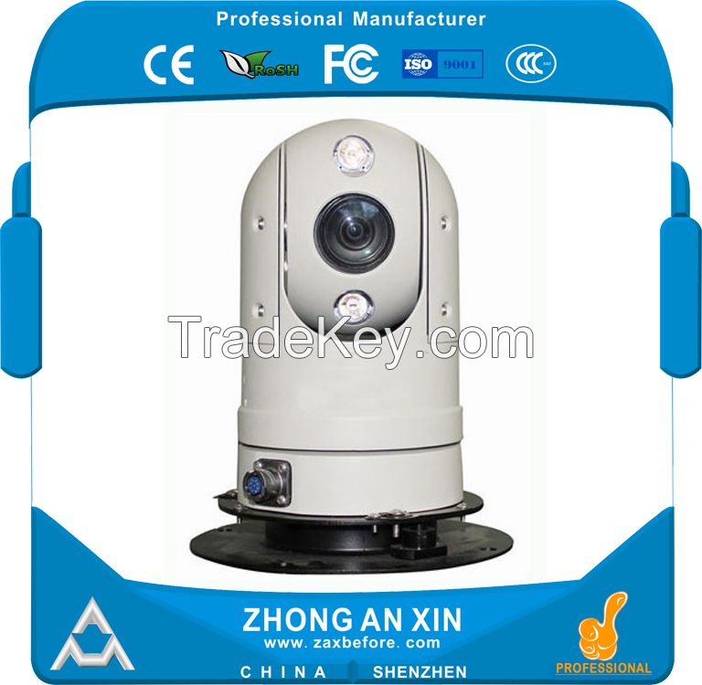 Intelligent Car surveillance Infra Red Dome Cameras Mini PTZ camera