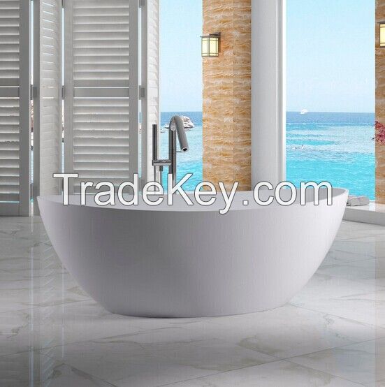 New design popular acrylic simple bathtub