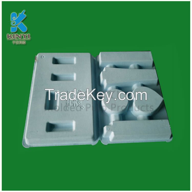 Eco-Friendly Paper Pulp Molded Skin Care Packaging/ Organic Cosmetic Packaging