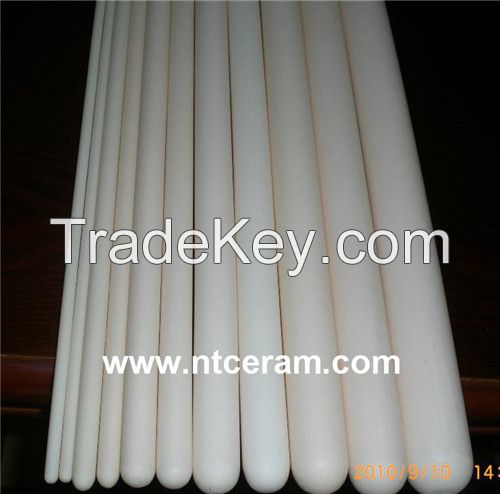 High temperature thermocouple protection ceramic tube