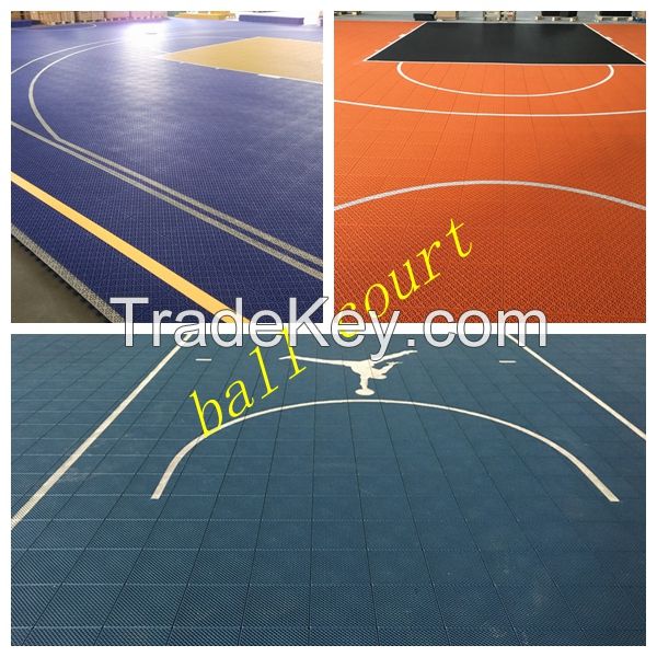 pp interlocking sports flooring