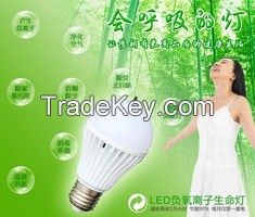 air purifying light negative  oxygen ion  health  lamp