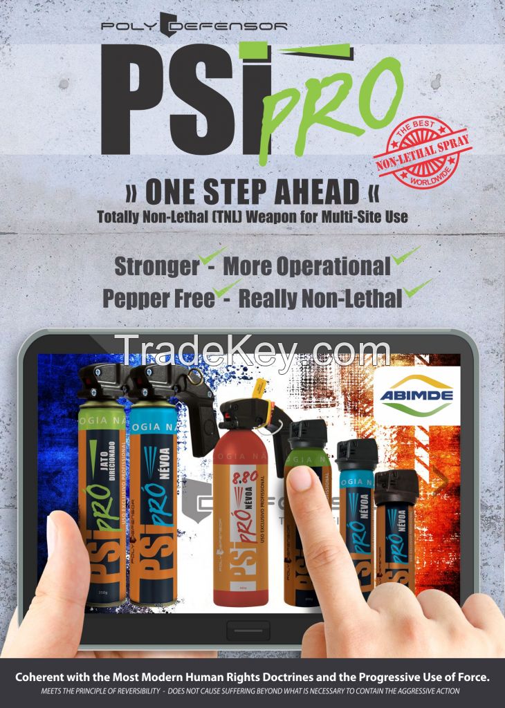 PSI PRO - THE BEST NON-LETHAL SPRAY WORLDWIDE