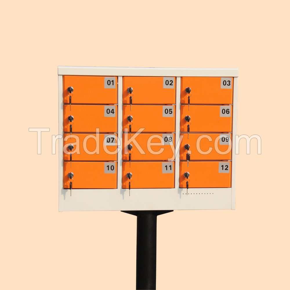 Key lock phone charging station phone charger locker for BAR/RESTAURANT/AIRPORT