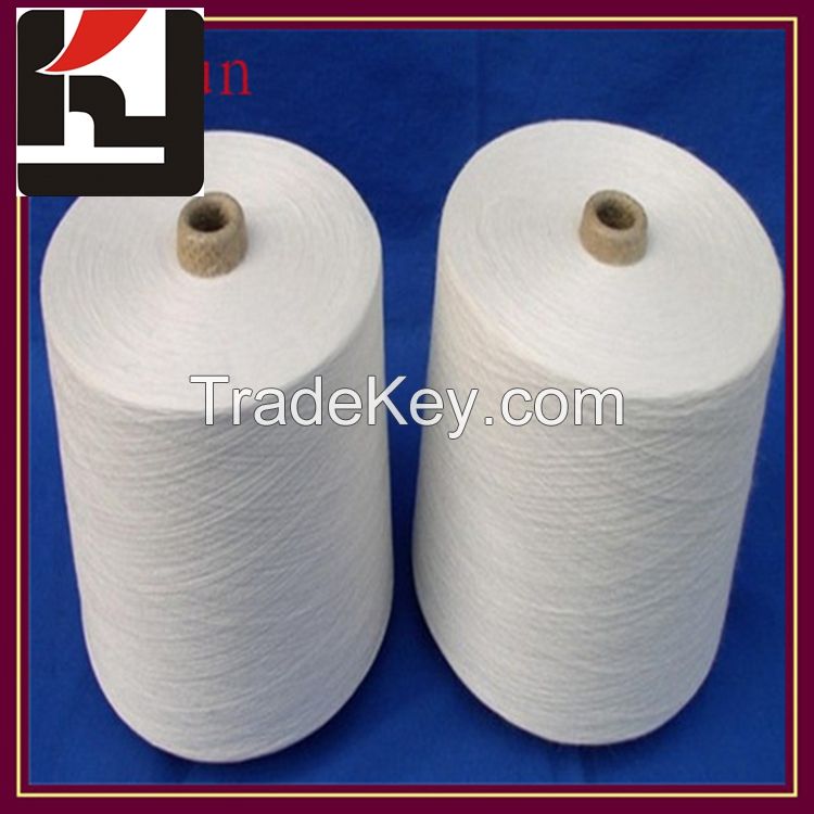 100% polyester ring spun yarns 60ne/1virgin yarns