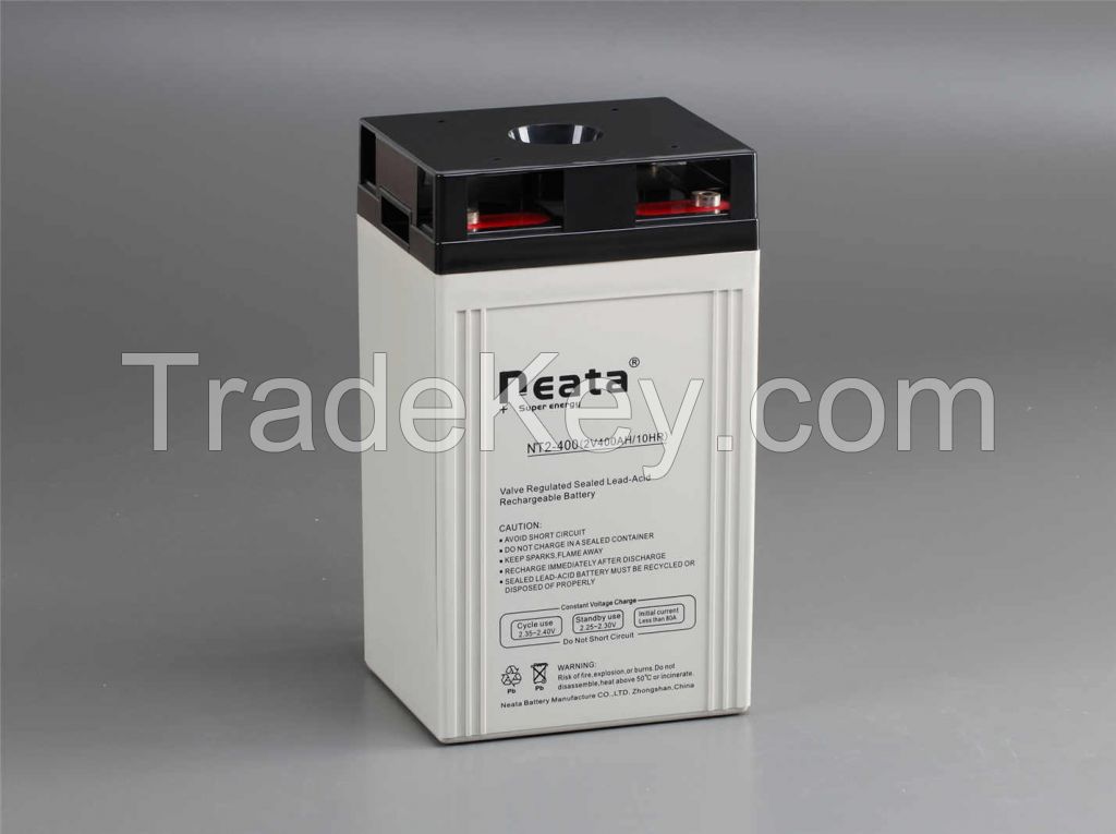 TELECOME Long Life Battery 2V 400Ah