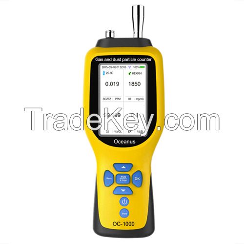 Multi gas detector with PM2.5 tester