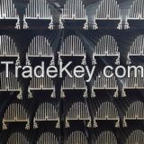 Bent aluminium heatsink for LED ligths on SUV