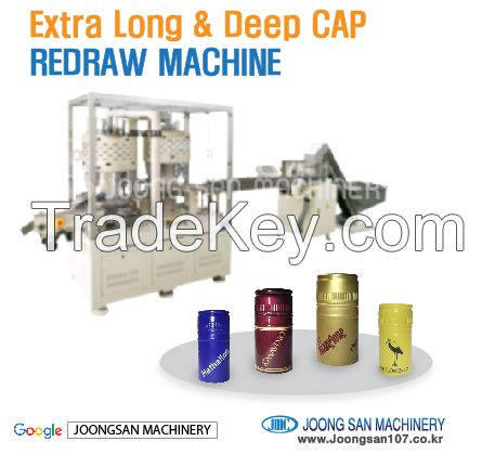 Extra &amp;amp; Long cap redraw machine