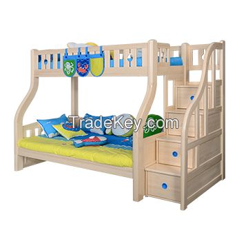 Sampo Kingdom Kids Pine Wood Bunk Bed